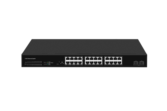 24 Port Ağı Değiştiricisi 100M / 1G / 2.5G Ethernet 1G / 2.5G / 10G Fiber FAN ile yönetilmemiş