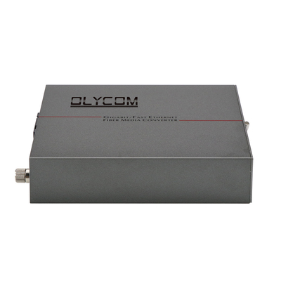 PoE Medya Dönüştürücü Hızlı Ethernet Tek Modlu Fiber 30W Bütçe Yönetilmemiş DC48V Giriş