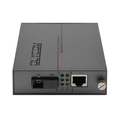 PoE Medya Dönüştürücü Hızlı Ethernet Tek Modlu Fiber 30W Bütçe Yönetilmemiş DC48V Giriş