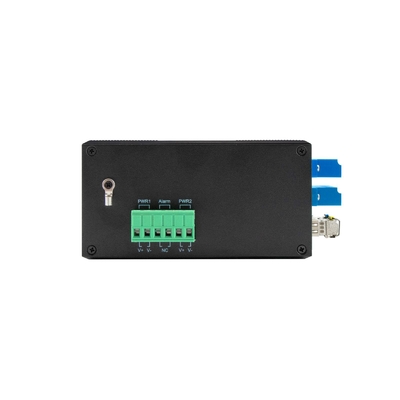 Endüstriyel Gigabit 12 Port Din Rial Switch Yönetilen Optik Bypass Ethernet POE Switch