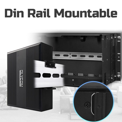 90w gigabit poe uzatıcı 1 Port 802.3bt PoE++ 4 Port 802.3af/at Endüstriyel güç uzatıcı tekrarlayıcı