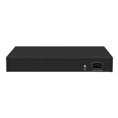 8 Port 10G Ethernet Değiştiricisi Yönetilmeyen Otomatik Algılama Hızı Tek AC Giriş Fansiz