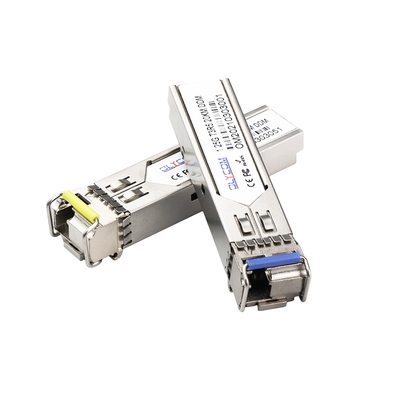 Cisco Uyumlu SFP Alıcı 1310nm/1550nm SM Tek Fiber 20km 1.25G Fiber Modülü SFP Modülü