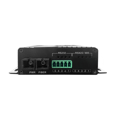 Endüstriyel DIN-Rail RS485 RS422 RS485 Fiber Converter için Seri Veriler Fiber Optic Modem