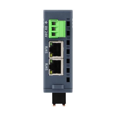 Modbus TCP/IP Slave I/O Modülü 24VDC 2 RJ45 16 Port DI DO Din Rail NPN PNP Bağlantısı