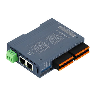 TCP/IP Modbus I/O köle modülü NPN ve PNP desteklenir 16 Port DI DO DIN Montajlı