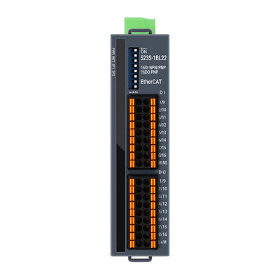 100Mbit/s EtherCAT G/Ç Modülü 16DI 16DO PNP Çıkış PLC G/Ç Modülü Endüstriyel Otomasyon İçin