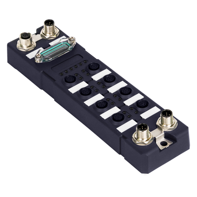 Güçlü IP67 Su geçirmez 8 Port Gigabit Endüstriyel Ethernet Değiştirici Yönetilen M12 Demiryolu Ethernet Değiştirici