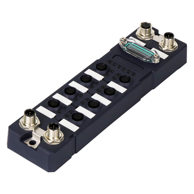 Güçlü IP67 Su geçirmez 8 Port Gigabit Endüstriyel Ethernet Değiştirici Yönetilen M12 Demiryolu Ethernet Değiştirici