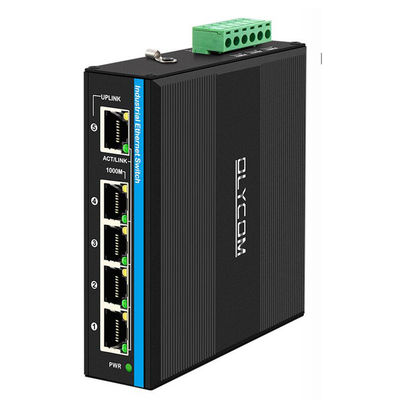 4-Port 802.3bt PoE Genişletici Gigabit Endüstriyel 30W/60W/90W Giriş Yönetilmemiş CE