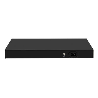24 Port 10G L3 8 Gigabit Kombine SFP/RJ45 1U Rack 220V AC Girişi ile Yönetilen Fiber Değiştirici