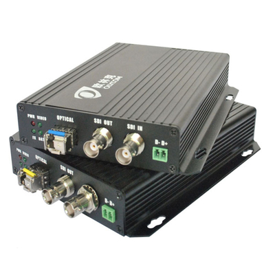SDI Fiber Video Converter SDI'den Fiber Optik Alıcıya SM LC 20km