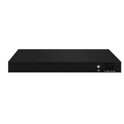 24 Port 2.5G PoE Yönetilen Değiştirici 10G Fiber Uplink L3 Katmanı 400W Bütçe AC Giriş CE