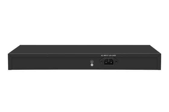 16 Port Gigabit Ethernet Değiştiricisi Af/at Poe Değiştiricisi AC 100-240V Güç Girdi