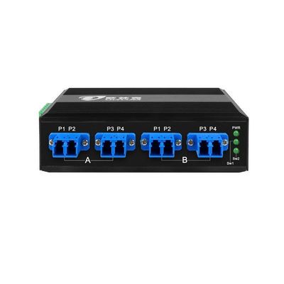 Optik ağ koruması için LC/SC bağlantısı ve SM/MM Fiber tipi ile 2x2B Fiber Bypass Switch