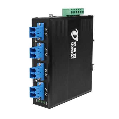 Optik ağ koruması için LC/SC bağlantısı ve SM/MM Fiber tipi ile 2x2B Fiber Bypass Switch