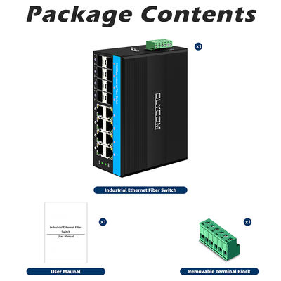 Yönetilmeyen Poe Switch gigabit 16 portlu switch PoE af/at/bt 240w bütçe dış mekan kullanımı için