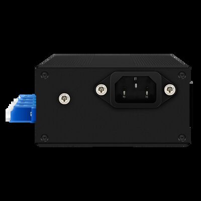 Fiber Optik Bypass Anahtarı AC/DC Çift güç girişi 2*2B LC SM/MM