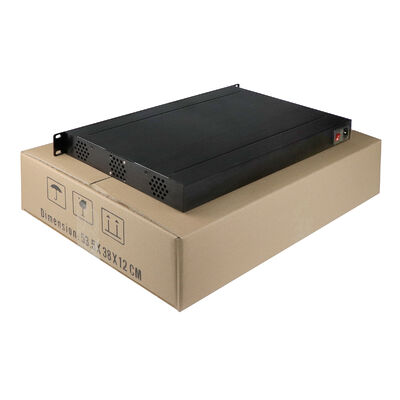 28 Port L2 L3 Yönetilen Ethernet Değiştiricisi 1U Rack Gigabit SFP / Bakır Kombosu 220V CE Güçlü