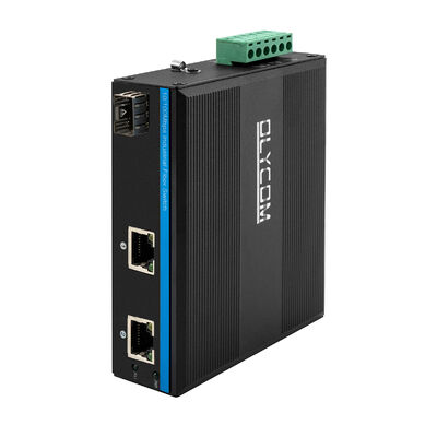 4-Port Hızlı Ethernet Değiştiricisi Yönetilmemiş 155Mb/S Fiber Değiştiricisi DIN Rail IP40 CE derecelendirildi