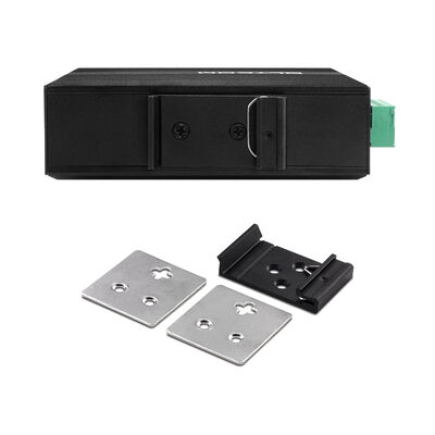 6 Port Industrial Edge Switch 10/100Mbps SFP Fiber Unmanaged DIN Mountable CE