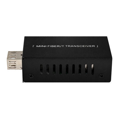 Mini Gigabit Fiber Optic Media Converter DC5V DC12V Kompakt Boyut 20KM Uzantı CE