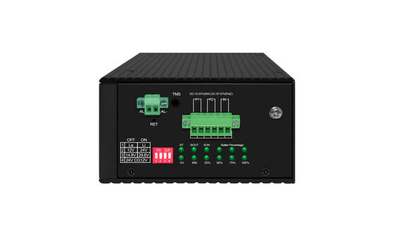 Endüstriyel Yönetilen Güneş PoE Değiştiricisi 4GE + 2SFP 120W PoE MPPT CCTV ve Kablosuz Ağ için Şebeke dışı Güç