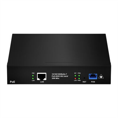 Gigabit xPON PoE ONU | EPON GPON Optical Network Unit for IP Surveillance and Fiber Access Networks