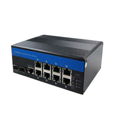 Web Yönetilen Gigabit Ethernet Değiştiricisi 10 Port Sanayi Ağı Değiştiricisi IM-FS280GW