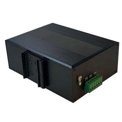 8 Port Endüstriyel Yönetilen PoE Değiştiricisi 2.5G Fiber Din Rail 240W Destek PoE Yönetimi