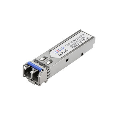 DDM'li Mini GBIC SFP Modülü Alıcı-Verici 1.25G Tek Modlu 1310nm LC Konnektör