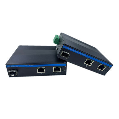 Endüstriyel Dereceli Ağ Değiştiricisi 10/100m 1 Sfp 2 Rj45 Yönetilmeyen Ağ Değiştiricisi IP40 DC 9-36V