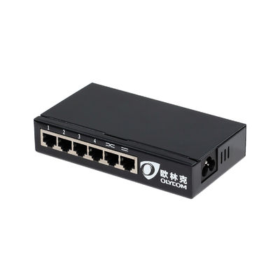 10M POE Ethernet Güçlendirici Genişletici Ağ IP Kamerası İçin Dört Downlink Bağlantı Noktası