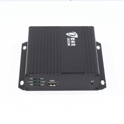 1080P HD DVI Fiber Optik Genişletici HDMI Genişletici Cat5e Üzerinde 120 Metre CE DC12V