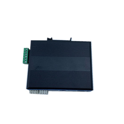 4 Port Endüstriyel Ağ Değiştiricisi Gigait SFP Fiber Optic Ethernet Yönetilmeyen Din Rail
