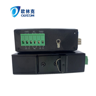 Güçlü Medya Dönüştürücü Poe 15.4W 30W 10/100m Hızlı Ethernet Yönetilmeyen Ce Din Rail