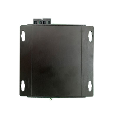 RS232 Fiber Optic Converter'e Seri Optik Converter Duvar Montu DC12V Giriş