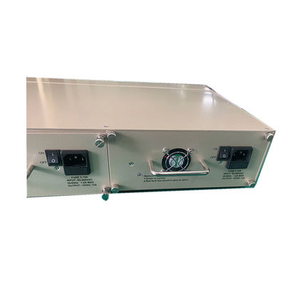 16-Slot Media Converter Rack Şasi Çift AC/DC Gücü 2U Boyutu Yönetilmemiş