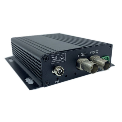 1080P BNC Video Optik Fiber Dönüştürücü RS485 Veri FC Çok Modlu Fiber DC12V CE ile