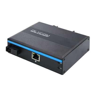 Endüstriyel Ethernet Medya Dönüştürücü Gigabit Yönetilmemiş SC WDM Tek Fiber Mini Boyut
