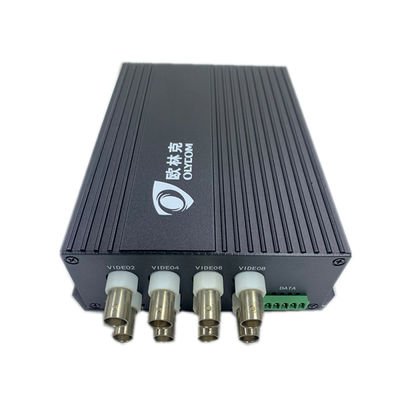 RS422 Veri Video Dijital Optik Dönüştürücü PTZ Kamera AHD/HD Video DC12V