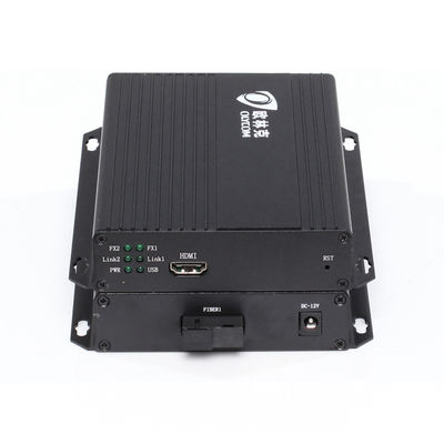 1080P HDMI DVI Genişletici Tek Mod SC Portu Simpleks 12VDC CE FCC Masaüstü Tipi