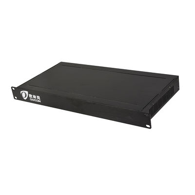 HD 1080P AHD CVI TVI Fiber Video Dijital Optik Dönüştürücü 16 Port AC 220V Giriş