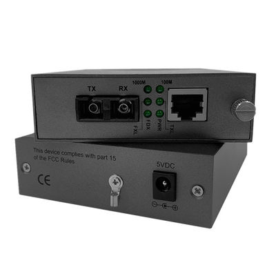 30W POE Rafa Monte Fiber Optik Ethernet Medya Dönüştürücü Dubleks SC Bağlantı Noktası