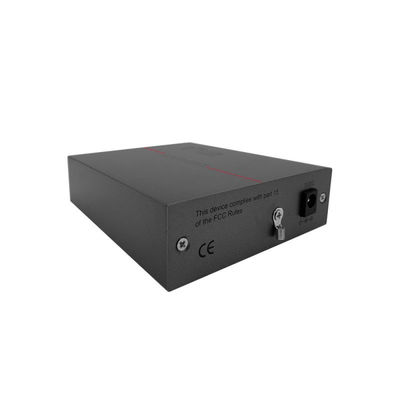 850nm Fiber Optic PoE Media Converter Gigabit Ağı Yönetilmeyen Multimode SFP Kafes