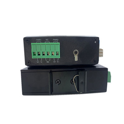Endüstriyel PoE Medya Dönüştürücü 15.4W 30W Yönetilmeyen Hızlı Ethernet DIN Rail CE Mini Boyut