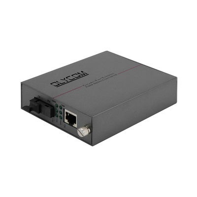 Hızlı Ethernet Medya Dönüştürücü 10/100M Tek Modlu WDM Fiber Yönetilmemiş 20KM