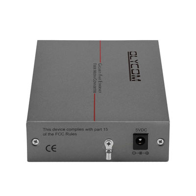 5V1A DC Girişli Fiber Optik Ethernet Medya Dönüştürücü Sfp - Rj45 Otomatik MDI