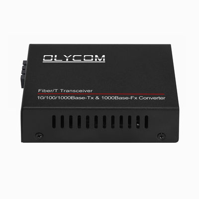 Gigabit PoE Medya Dönüştürücü 15.4W 30W Yönetilmeyen Aktif PoE Dubleks SM MM Fiber CE