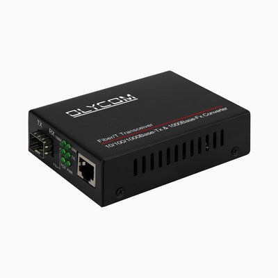 Multimode Medya Dönüştürücü Gigabit 850nm SFP Ethernet Yönetilmemiş 2KM CE FCC Uyumlu
